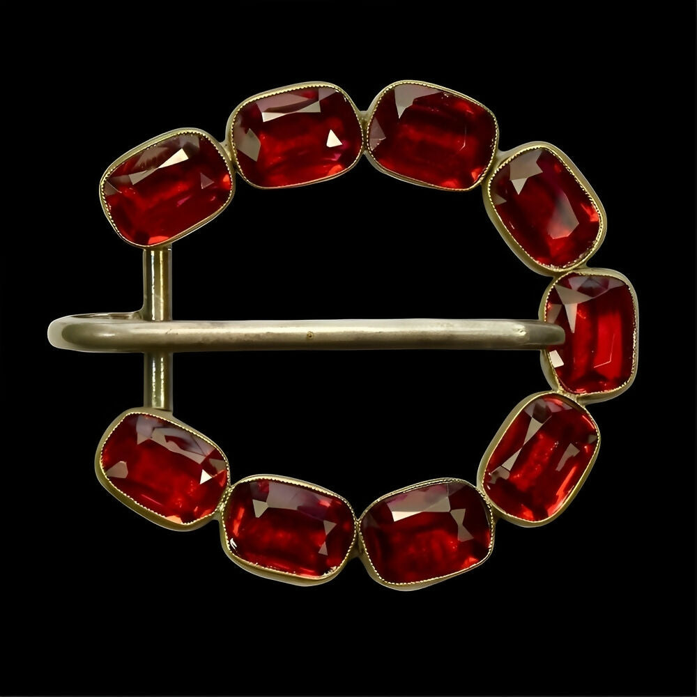 french-art-deco-silver-plated-belt-buckle-with-garnet-glass-stones-6p