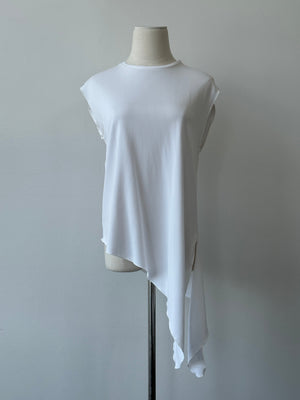 Joseph Minimal Asymmetric Sleeveless Top - S