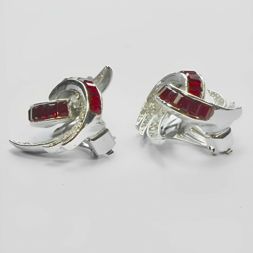 silver-plated-abstract-feather-design-earrings-with-red-and-clear-rhinestones-4p