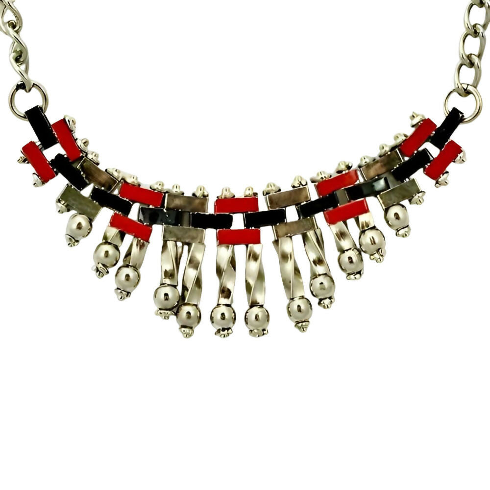 jakob-bengel-art-deco-chrome-plated-red-and-black-enamel-necklace-circa-1930s-2z(1)