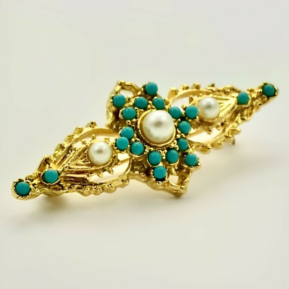 gold-plated-faux-turquoise-and-faux-pearl-brooch-circa-1990s-4z