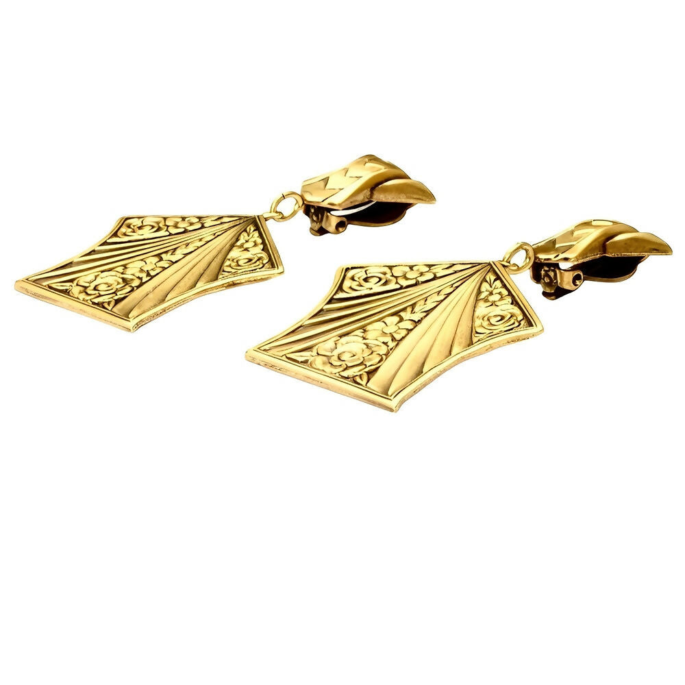 oseff-of-hollywood-gold-plated-floral-clip-on-earrings-circa-1940s-2p