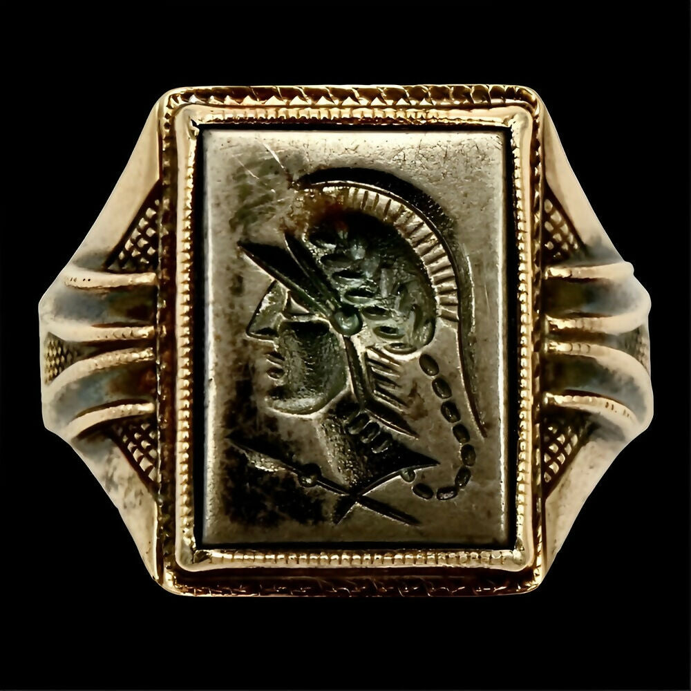 10k-rose-gold-and-sterling-silver-haematite-intaglio-warrior-ring-circa-1940s-8p