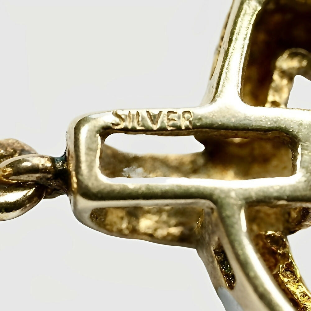 faux-pearl-necklace-with-a-blue-stone-silver-and-gold-wash-pendant-clasp-7p