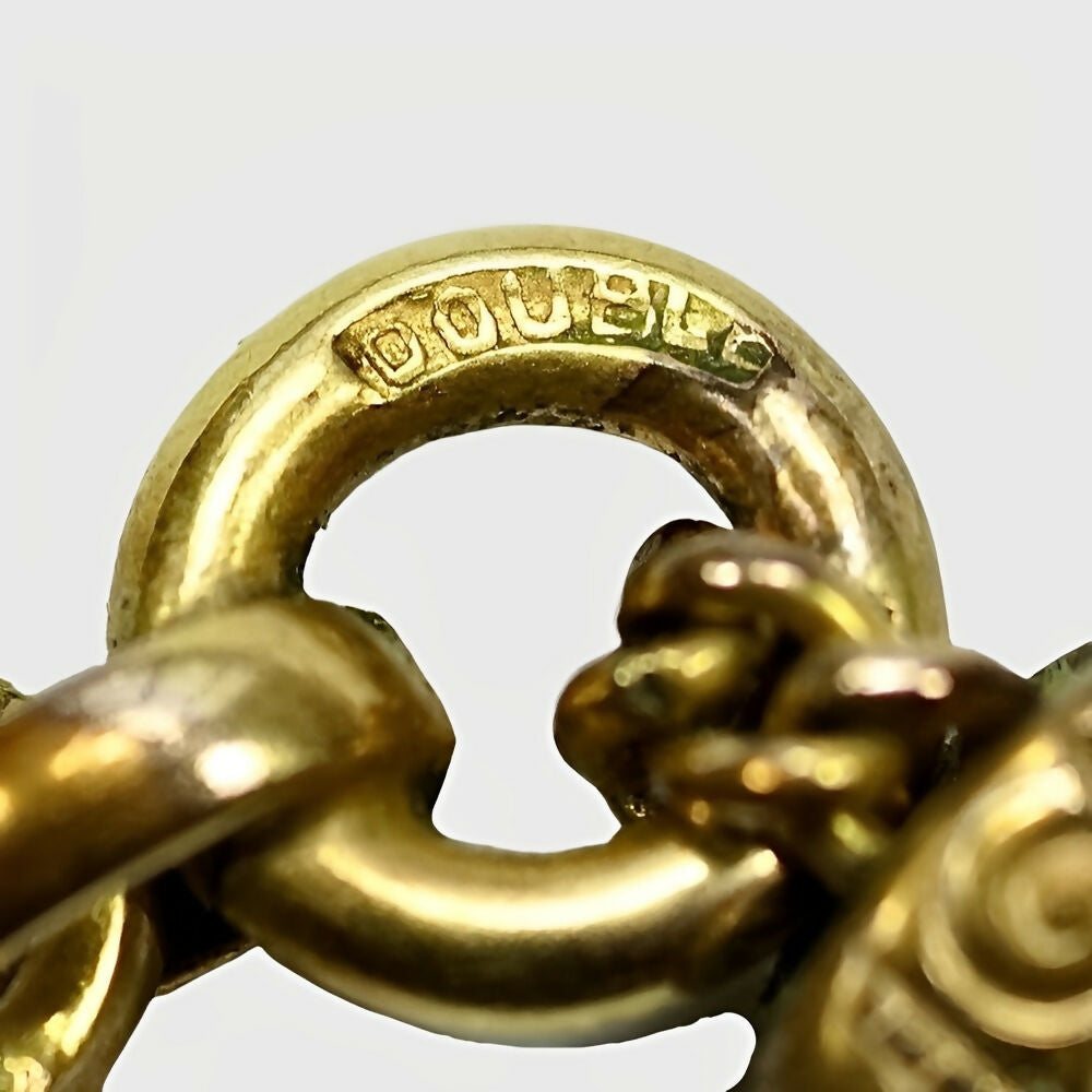 gold-filled-link-necklace-with-blue-glass-cabochon-stones-circa-1940s-7p