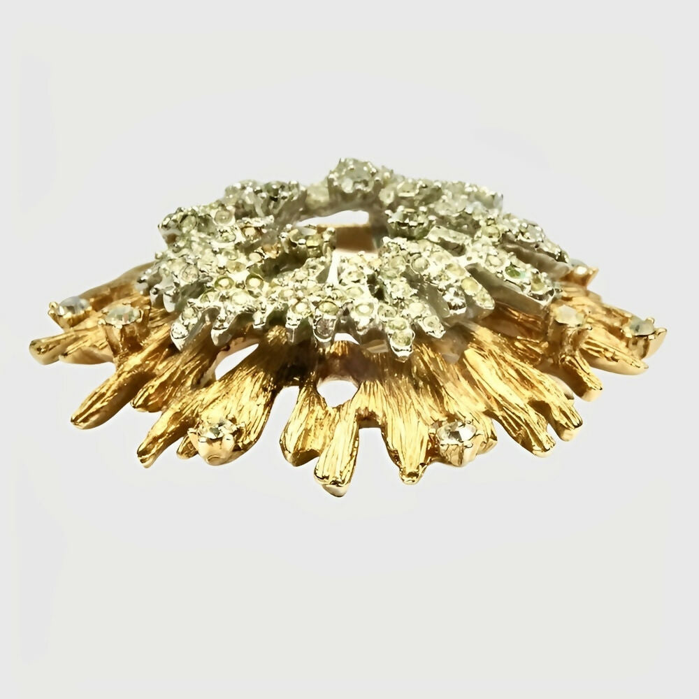 gold-plated-and-silver-plated-brooch-with-a-centre-cluster-of-rhinestones-3p