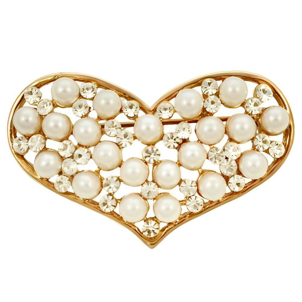 gold-plated-faux-pearl-and-rhinestone-heart-brooch-circa-1980s - 1z