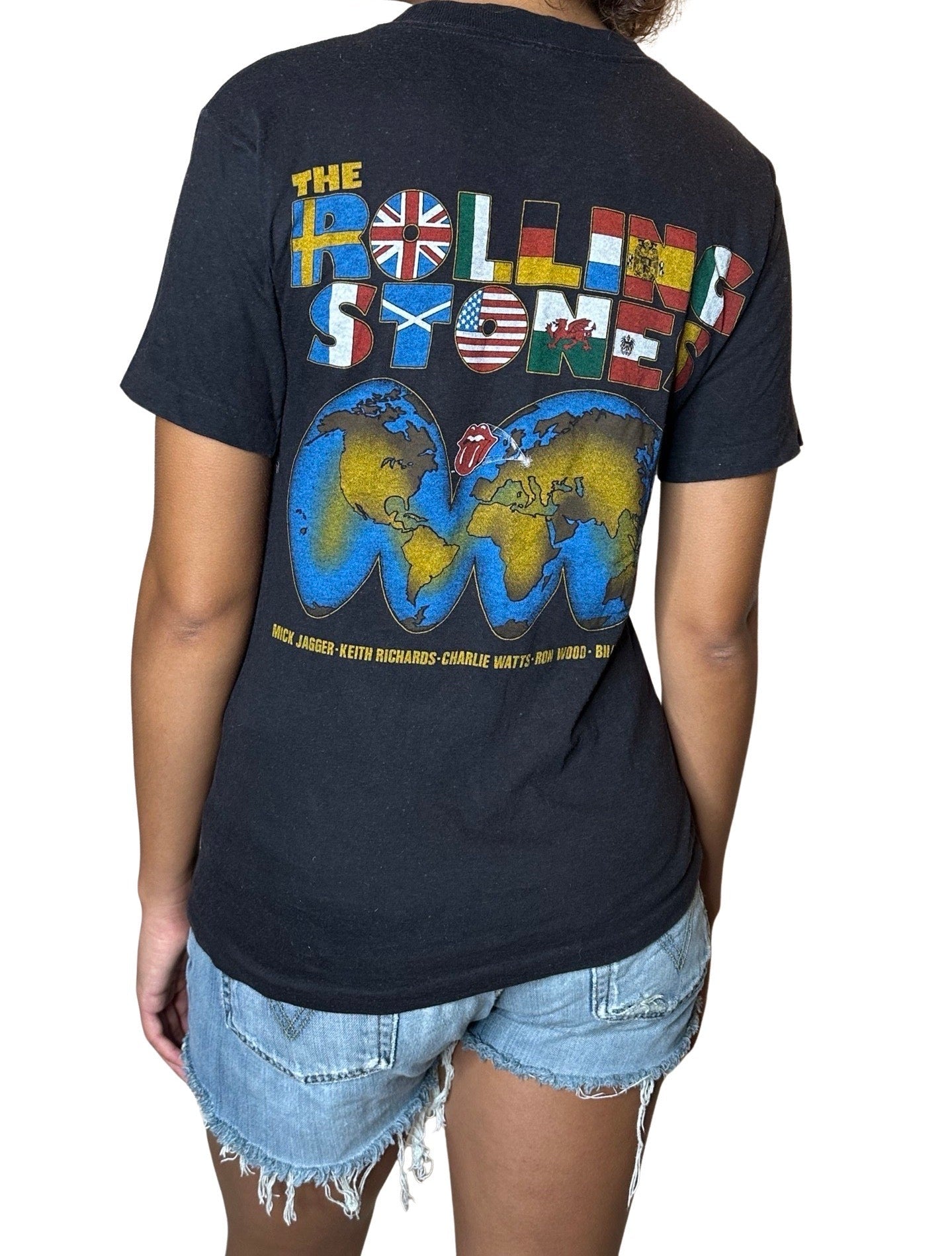 Original Vintage 1981 / 1982 The Rolling Stones World Tour Band T