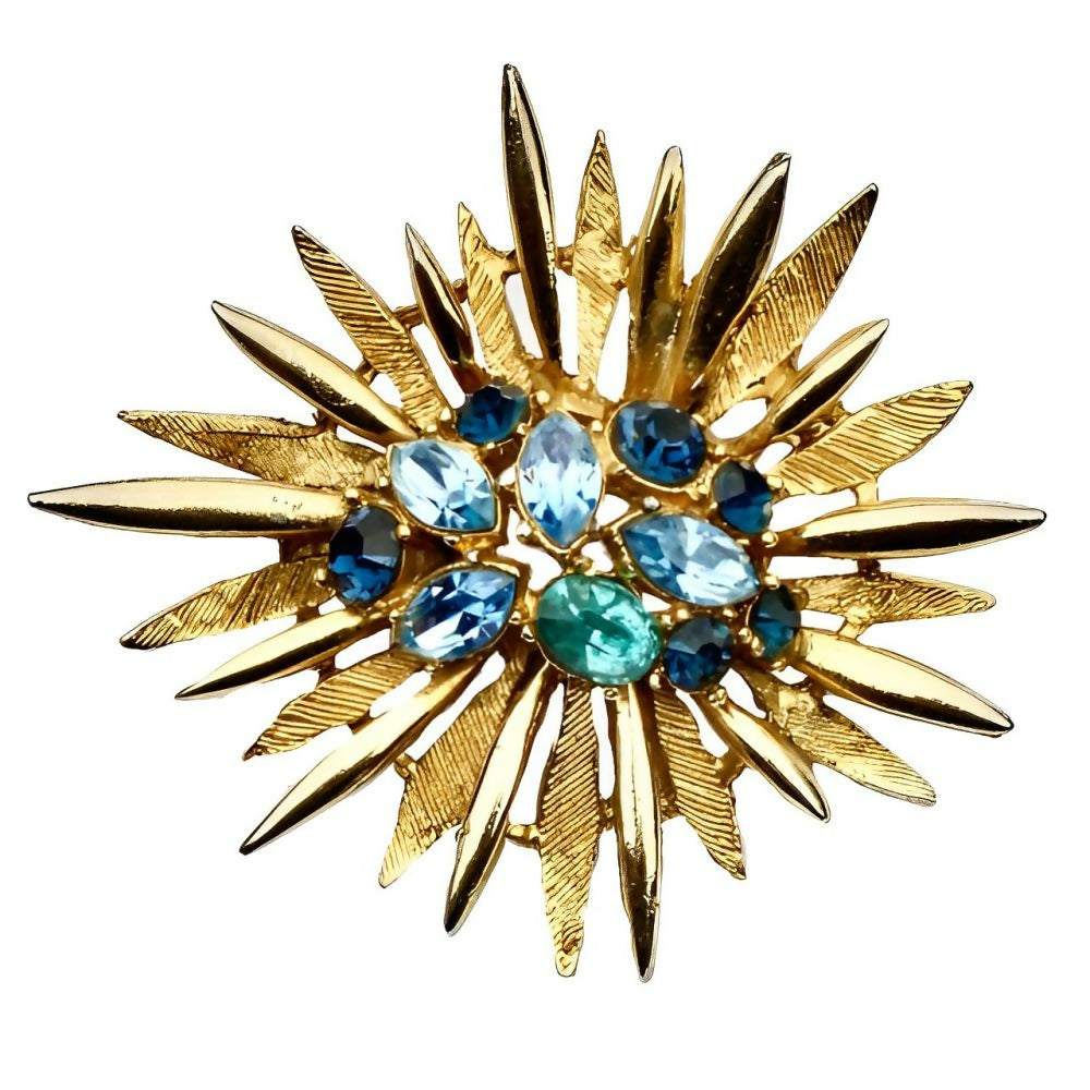 gold-plated-and-blue-rhinestone-brooch-by-exquisite-circa-1960s - 1z