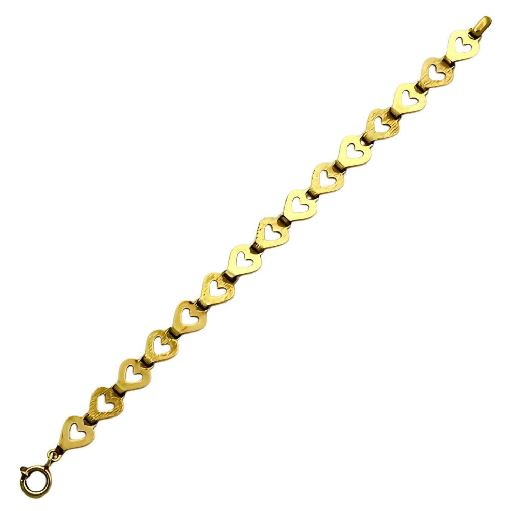 andreas-daub-gold-plated-open-heart-textured-and-shiny-link-bracelet-2z(1)