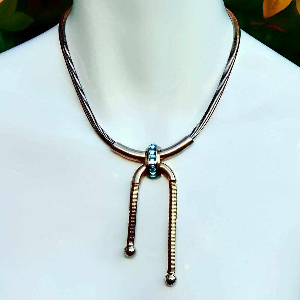 coro-pegasus-gold-plated-and-aqua-blue-rhinestone-pendant-necklace-circa-1940s-6p