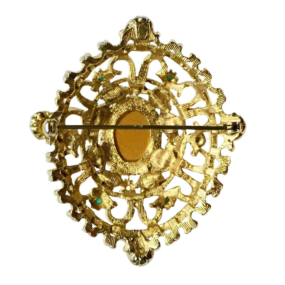 sphinx-gold-plated-renaissance-style-brooch-with-faux-gemstones-2p