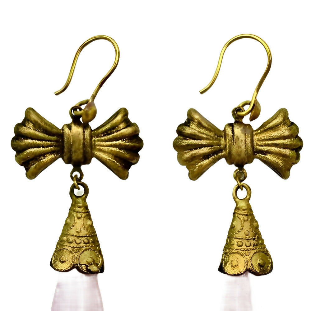 czech-gilt-metal-and-pink-glass-drop-statement-earrings-2z